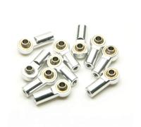 BritBolt 10pcs metal m3 m4 m4 tie ginnascola ginnastica ammortizzabile am(M3 Silver)