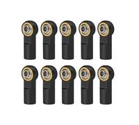 BritBolt 10pcs metal m3 m4 m4 tie ginnascola ginnastica ammortizzabile am(M4 Black)