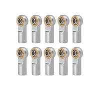 BritBolt 10pcs metal m3 m4 m4 tie ginnascola ginnastica ammortizzabile am(M4 Silver)
