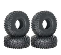 BritBolt 4pcs da 1,9 pollici da 118 mm pneumatici in gomma compatibili con 1 10 roccia II 90046 90047 Modelli adatti a Yikong Trx6 RC Pnevera