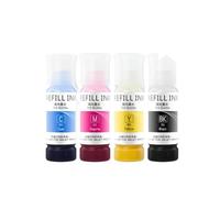 BritBolt 70ml*4 T49 T49M1 T49M2 T49M3 T49M4 Sublimation Ink Compatibile con SC-F500 SC-F530 SC-F570 Stampante desktop Sostituzione universale di terze parti(BK C M Y)