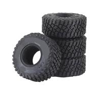 BritBolt Aggiornamento del bordo del di ruote metalliche da 4 pcs da 1 pollice per 1 18 RC Crawler Car compatibile con i modelli in stile SCX24 FMS Crawler Upgrade Parti(1.0 Tire A)