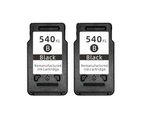 BritBolt Cartuccia d'inchiostro PG540 CL541 per MG3500 MG4250 MX375 MX435 MX455 MX515 MX525 Stampante compatibile con PG540XL CL541XL(2 Black)