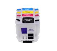 BritBolt Cartuccia d'inchiostro ricaricabile da 69 ml 28 ml 10 11 con chip ARC compatibile con i materiali di per stampanti Designjet 100 110 70 per il numero di parte 10 11