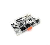 BritBolt Cassetta degli attrezzi per viti di modifica 'aggiornamento compatibile con 104009 12401 12402 12403 12404 12409 A323 Parti di automobili RC universale aftermarket