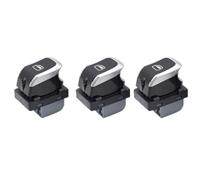 BritBolt Compatibile con Modelli A3 8V Veicolo da 8 V Chrome Lide Finestra Switch Lieve Switch Solliva in Vetro 8VD 959 851 A 8VD 959 855A Sostituzione del Mercato Post -Vendita(8VD959855A 3pcs)