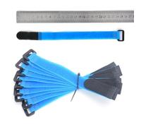 BritBolt Modello RC Crawger crawger cingh cinger cravatte strumenti di fissaggio compatibili con 1/10 1/8 1/7 1/6 veicoli in Retrofitting Accessori per crawler e passeggini(Blue 255x20mm 10PCS)
