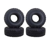 BritBolt Pneumatici in gomma da 1,9 pollici da 115 mm con della ruota compatibili per 1 10 modelli di auto crawler RC a 10 come TRX6 90046 e simili veicoli fuori strada(4pcs KO2 tires)