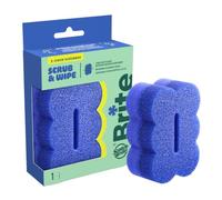 Brite by Scotch-Brite Spugna Piatti Doppio Lato Antigraffio Blu - 1 Pezzo