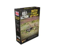 Warlord Games British Army 6 libbre Anti-tank Gun Plastic Miniature Bolt Action