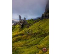 British Aesthetics: Travel Journal, School Notebook, 200 Lined Pages, Scotland