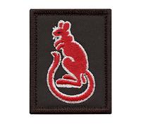 British Army 7th Armoured Brigade Desert Rats Milspec Military Unit TRF Touch Fastener Patch