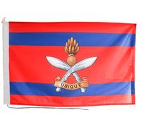 British Army The Queen's Gurkha Engineers Flag with Rope & Toggle - MOD LICENSED