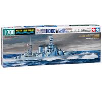 Modellino Nave da Guerra British Battle Cruiser Hood & E Class Destroyers