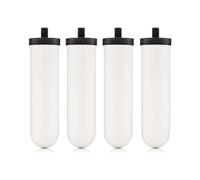 British Berkefeld Cartuccia Filtrante A Gravità In Ceramica Ultra Sterasyl Da 7" | Confezione Da 4 | Riduce I Contaminanti |Per Tutte Le Lattine Gravity |Migliora Il Gusto E L'Odore |Certificato NSF