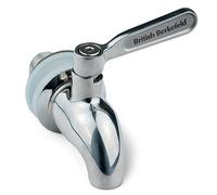 British Berkefeld Rubinetto A Gravità In Acciaio Inossidabile | Adatto A Contenitori A Gravità Da 6, 8,5 E 12 Litri | Migliora Il Flusso E Il Controllo | Design A Prova Di Perdite