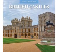 British Castles - Calendario da parete quadrato 2027 Red Robin Publishing
