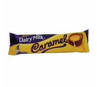 British Chocolate Cadbury Dairy Milk Caramel 45 g 12 conteggi