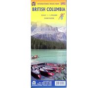 British Columbia, Vancouver, Victoria, Whistler: ITM Intern.Travel Maps 1:1350000