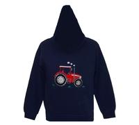 British Country Collection Felpa con Cappuccio Trattore Bambini (BZ4473)