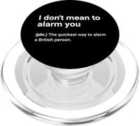 British Dictionary Definitions I Don't Mean To Alarm You PopSockets PopGrip per MagSafe