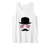 British Gentleman - Cappello a Bombetta, Motivo: aviatori Union Jack Canotta