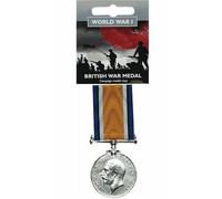 British Guerra Medaglia WW1 Completo Misura Riproduzione Mondiale 1 Uno Storia