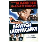 British Intelligence (DVD) Thriller (1940) 61 Minutes ~ Starring: Boris Karloff, Margaret Lindsay, Bruce Lester, Leonard Mudie, Holmes Herbert ~ Directed By: Terry O. Morse