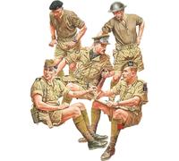 BRITISH JEEP CREW MILITARY figuren /