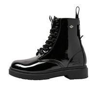 British Knights Blake, Stivali alla Moda Bambina, Nero Lucido, 30 EU