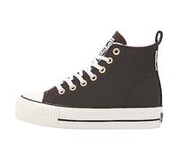 British Knights Kaya Mid, Scarpe da Ginnastica Donna, Marrone Scuro Bianco Crema, 40 EU