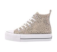 British Knights Kaya Mid, Scarpe da Ginnastica Donna, Stampa Beiger Gerard, 36 EU