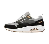 British Knights Lennox, Scarpe da Ginnastica Uomo, Grigio Scuro Nero Crepe, 45 EU