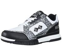 British Knights Metros Moda, Scarpe da Ginnastica Uomo, Nero Cemento Bianco, 44 EU