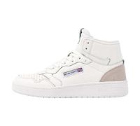 British Knights Noors Mid, Scarpe da Ginnastica Donna, Bianco, Beige, Rosa Chiaro, 36 EU