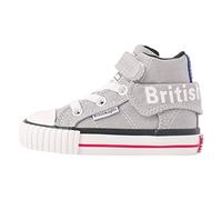 British Knights Roco, Scarpe da Ginnastica, Grigio Rosso Blu, 21 EU