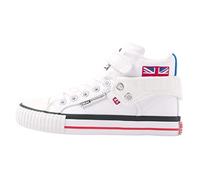 British Knights Roco, Scarpe da Ginnastica, Jack Union Bianco, 32 EU