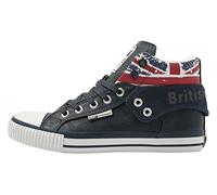 British Knights Roco, Sneaker a Collo Alto Uomo, Blu (Navy/Union Jack 4), 42 EU