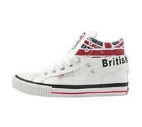 British Knights Roco, Sneaker Donna, Bianco (White/Union Jack 1), 43 EU