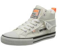 British Knights Roco Tag, Scarpe da Ginnastica Donna, Bianco/Arancione Neon, 37 EU