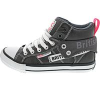 British Knights Roco Tag, Scarpe da Ginnastica, Grigio Dk/Rosa, 37 EU