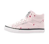 British Knights Sneaker da Donna Dee, Rosa Floreale Cuori Rossi, 39 EU