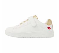 British Knights - Sneaker da Ragazza, con Labbra Bianche Dorate, Taglia 42