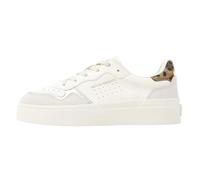 British Knights Sneaker Reflux da Donna, Bianco/Beige/Argento/Leopardo, 42 EU