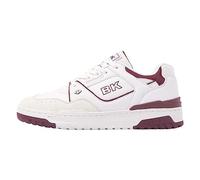 British Knights Vendon, Scarpe da Ginnastica Donna, Bianco Vino Rosso Crema, 38 EU