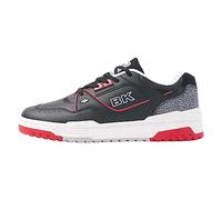 British Knights Vendon, Scarpe da Ginnastica Uomo, Nero Rosso Grigio Chiaro, 45 EU