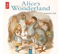 British Library: Alice's Adventures in Wonderland Mini Wall Calendar 2026 (Art Calendar)