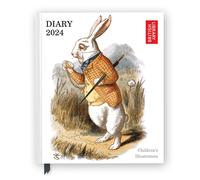 British Library: Children's Illustrators 2024 Desk Diary - Week to View, Illustr