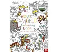 Thomas Flintham British Museum: Around the World Colouring Book (Tascabile)