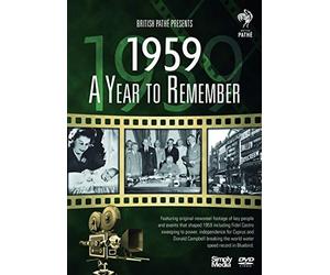 British Pathé News - A Year To Remember 1959 - 65th Anniversary Birthday Gift Born In [DVD]